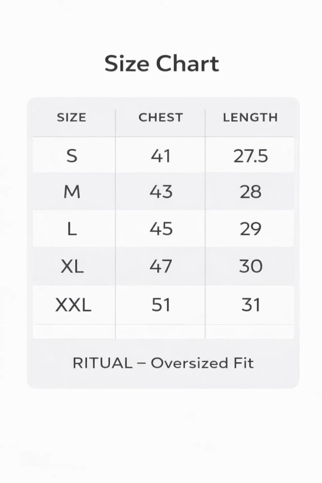 THE RITUAL “This Is My Life” Back Graphic Oversized T-Shirt