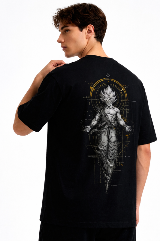 THE RITUAL Warrior Aura Oversized Graphic T-Shirt