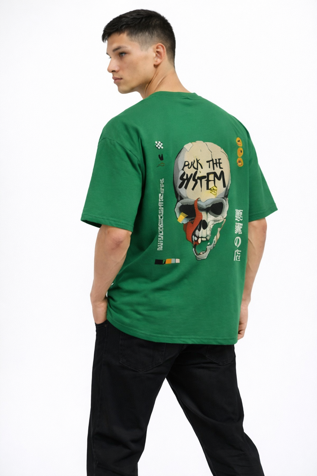 THE RITUAL – Rebel Skull Oversized Tee