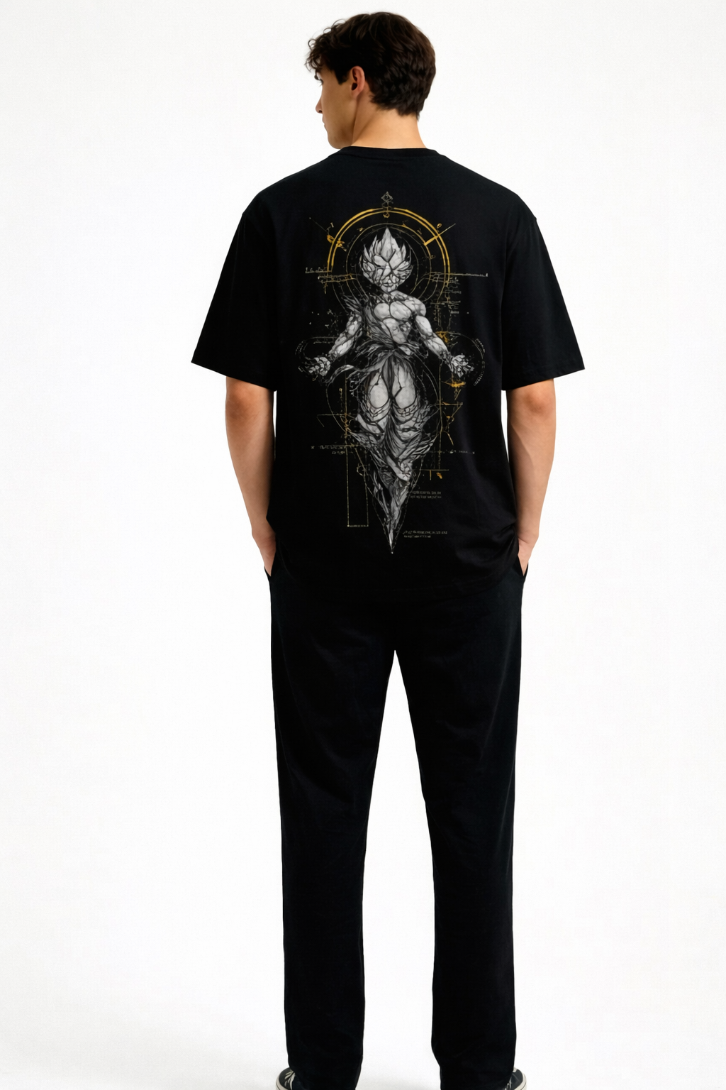 THE RITUAL Warrior Aura Oversized Graphic T-Shirt