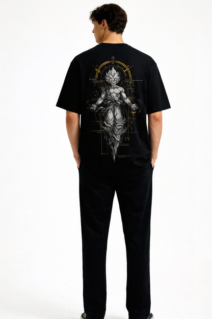 THE RITUAL Warrior Aura Oversized Graphic T-Shirt