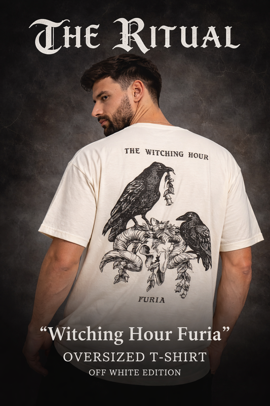 THE RITUAL “Witching Hour Furia” Oversized T-Shirt – Off White Edition