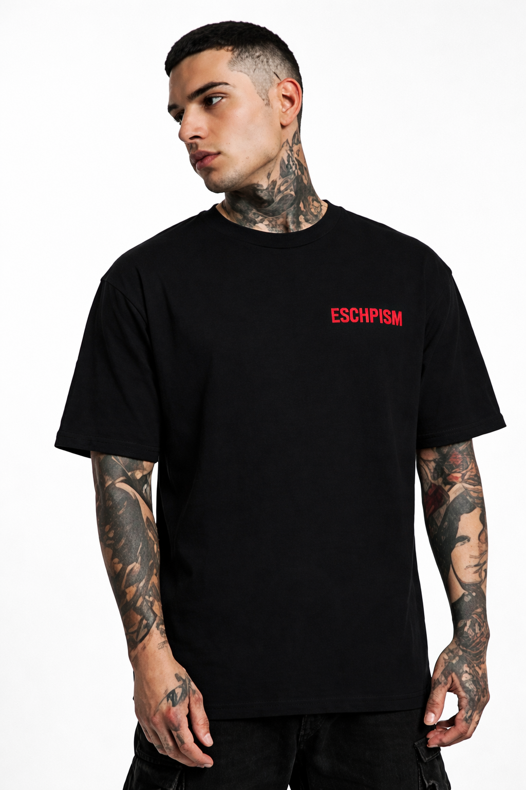 THE RITUAL Escapism Graphic Oversized T-Shirt – Premium Black Streetwear