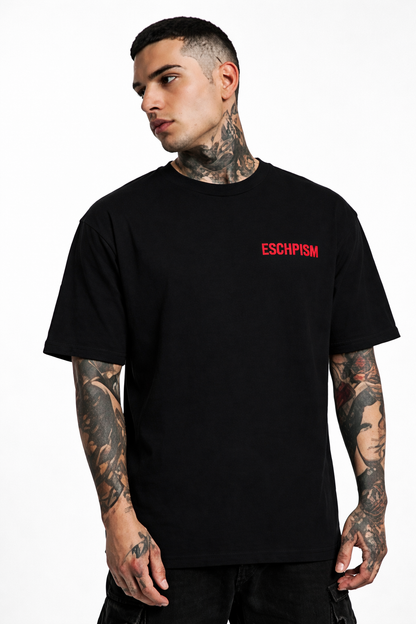 THE RITUAL Escapism Graphic Oversized T-Shirt – Premium Black Streetwear