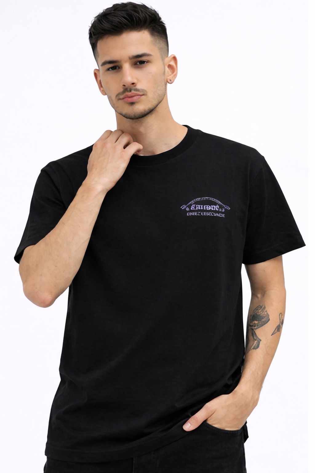 THE RITUAL Memorize Koi Graphic Oversized T-Shirt – Premium Black Streetwear