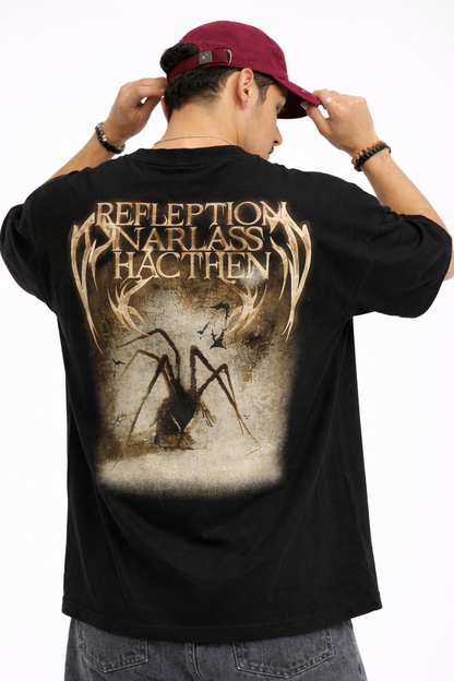 THE RITUAL Core Essential Minimal Oversized T-Shirt – Premium Heavyweight Black Streetwear