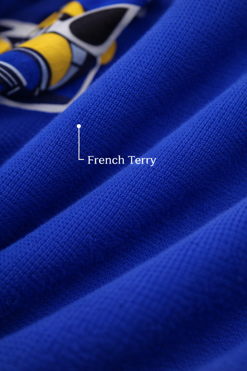 THE RITUAL – Graffiti Hustler Graphic t shirt Oversized T - BLUE OVERSIZED T Shirt