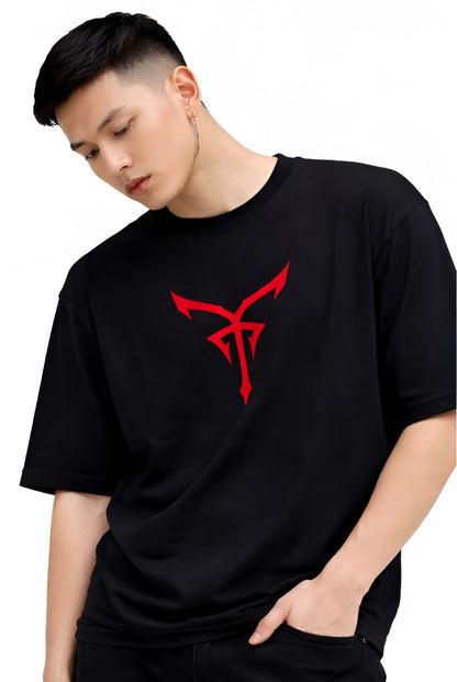THE RITUAL Fallen Angel Oversized Graphic T-Shirt