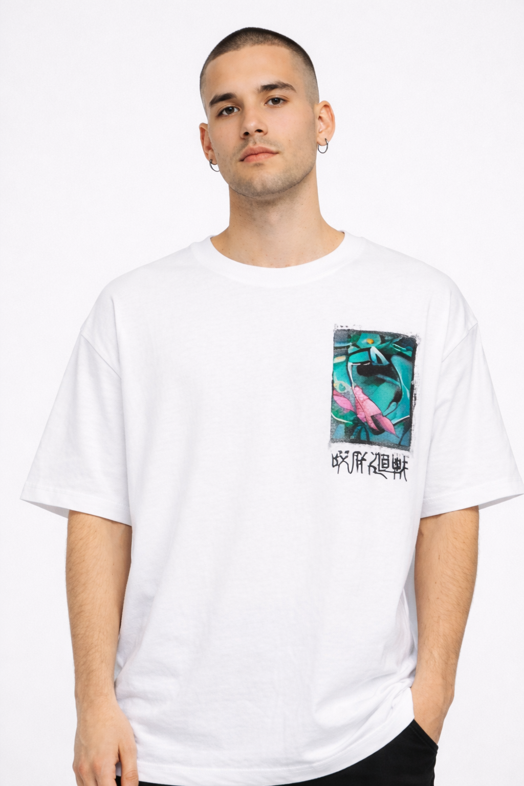 THE RITUAL Escapism Graphic Oversized T-Shirt – Premium Streetwear Cotton Tee for Men