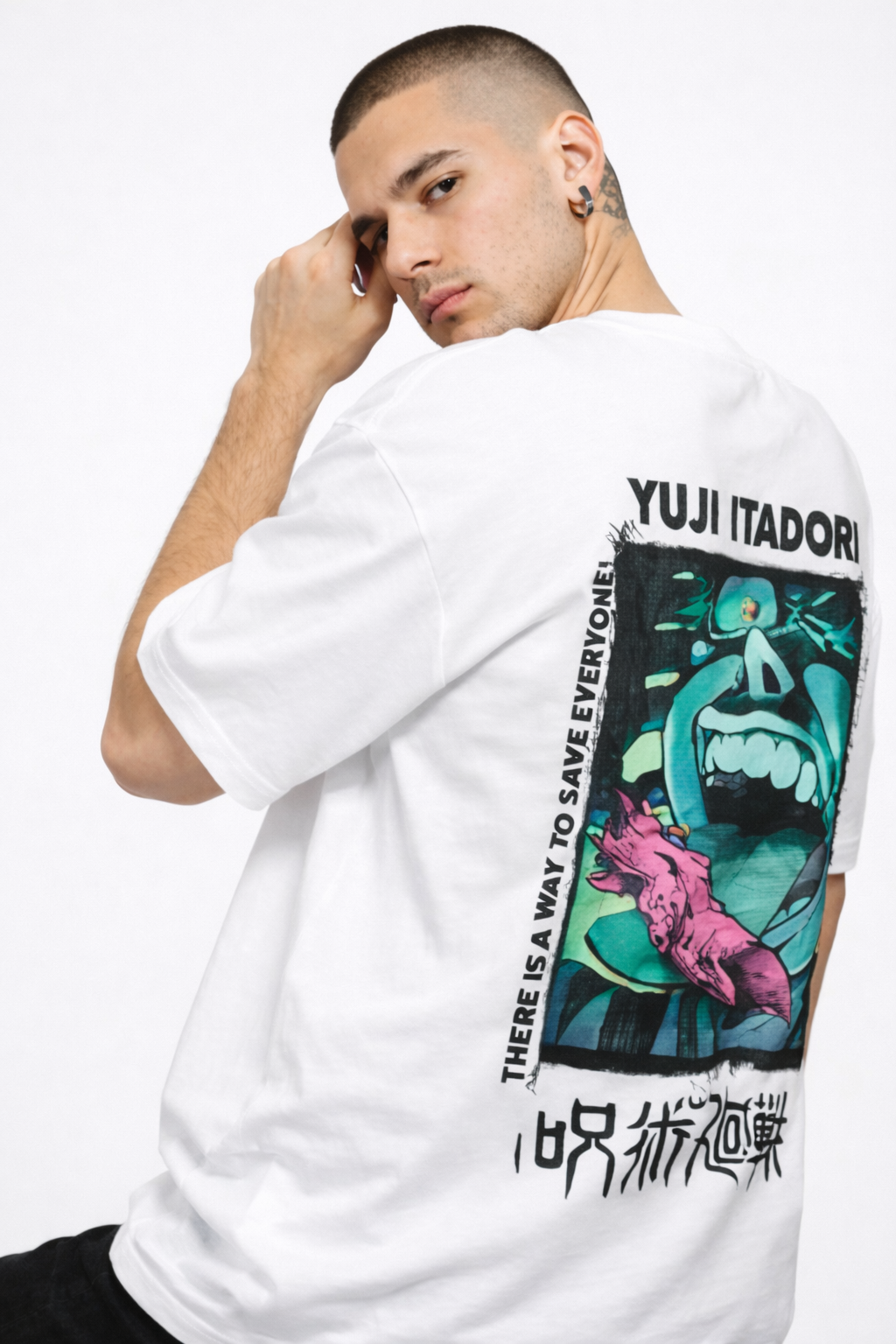 THE RITUAL Escapism Graphic Oversized T-Shirt – Premium Streetwear Cotton Tee for Men