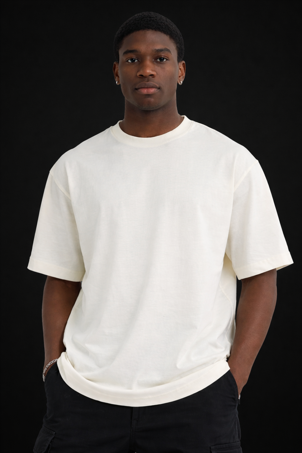 THE RITUAL Tokyo Signal Japanese Typography Oversized T-Shirt – Premium Urban White Streetwear