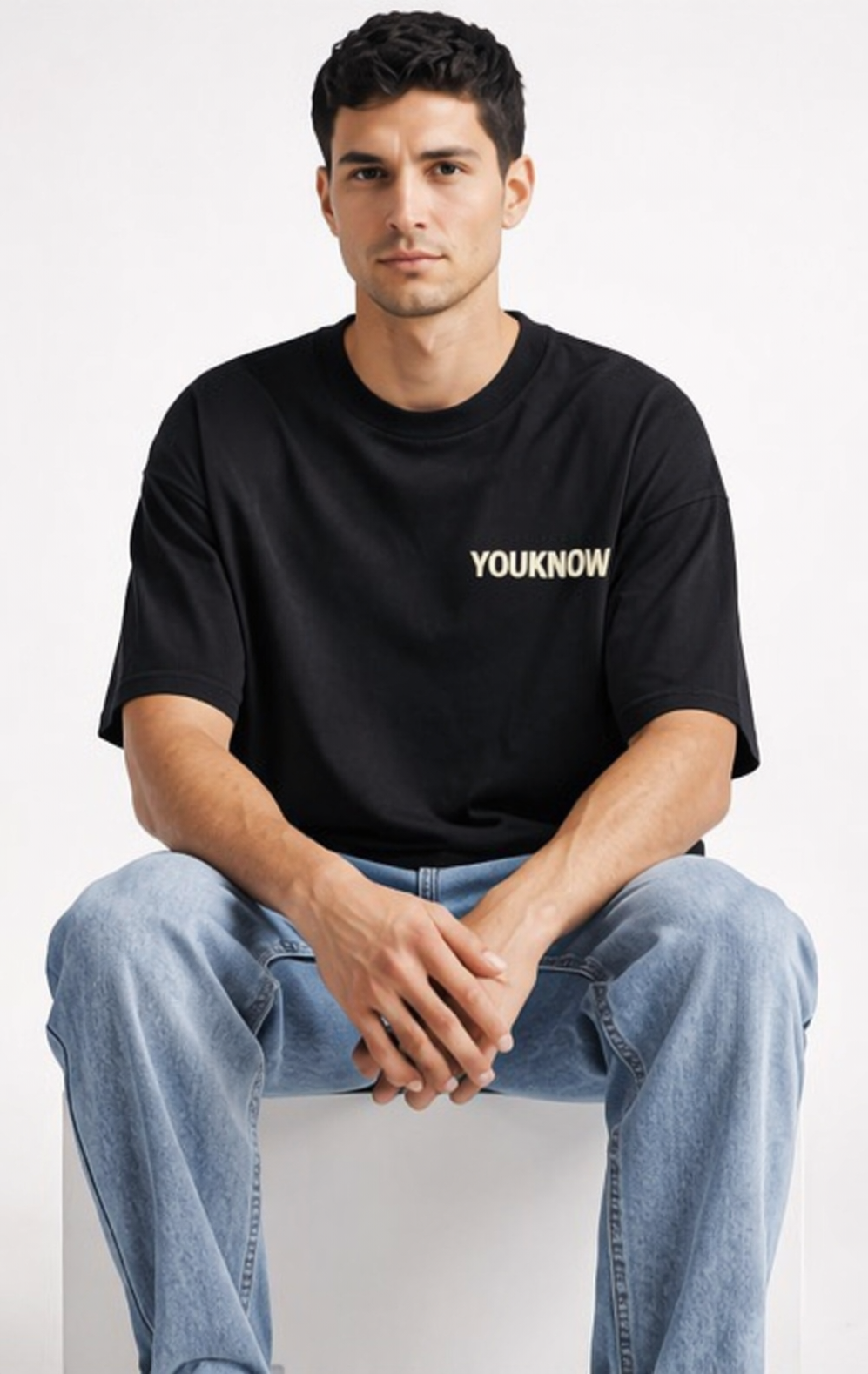 THE RITUAL “Fresh Off The Rocks” Lobster Graphic Oversized T-Shirt – Premium Black Streetwear
