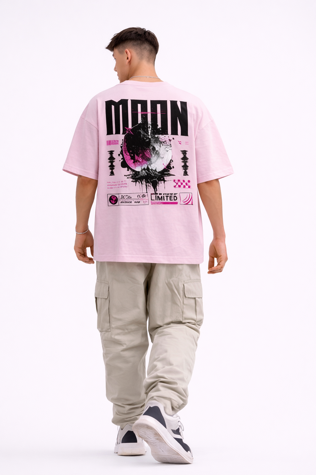 THE RITUAL – MOON Oversized Graphic Tee