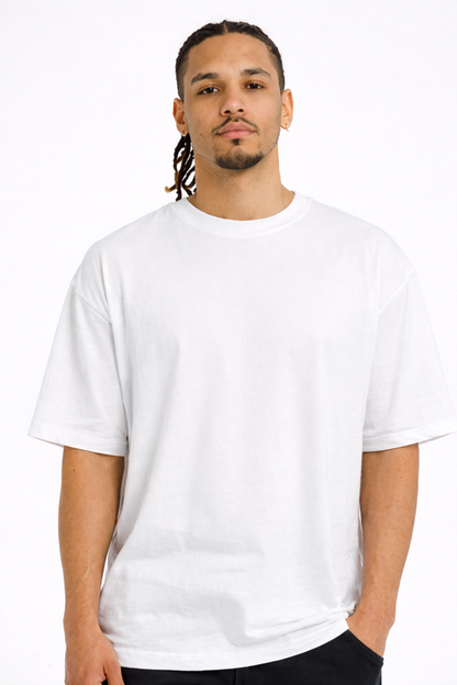 THE RITUAL Lab Theory Graphic Oversized T-Shirt – Premium White Streetwear