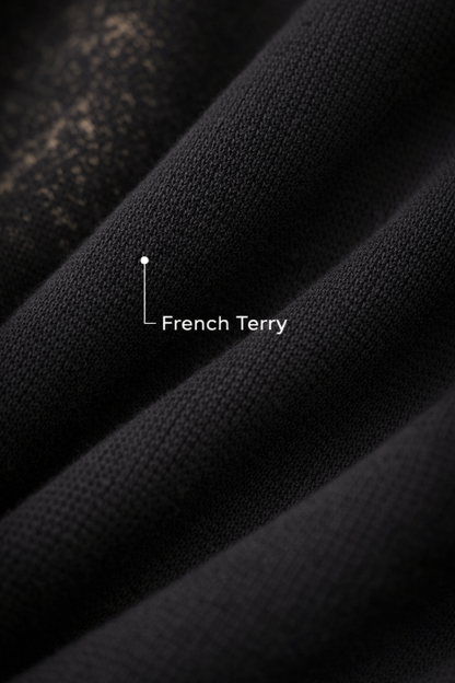 THE RITUAL Insanity Angel Graphic Oversized Black T-Shirt