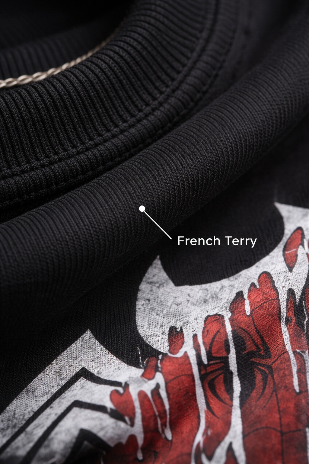 THE RITUAL Loiter Graphic Oversized T-Shirt – Premium Black Streetwear