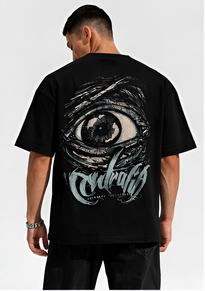 THE RITUAL “I’m Here Duty” Skull Graphic Oversized T-Shirt