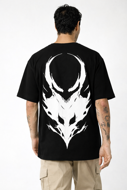 THE RITUAL “VENOM CORE” Oversized Graphic T-Shirt – Black Edition