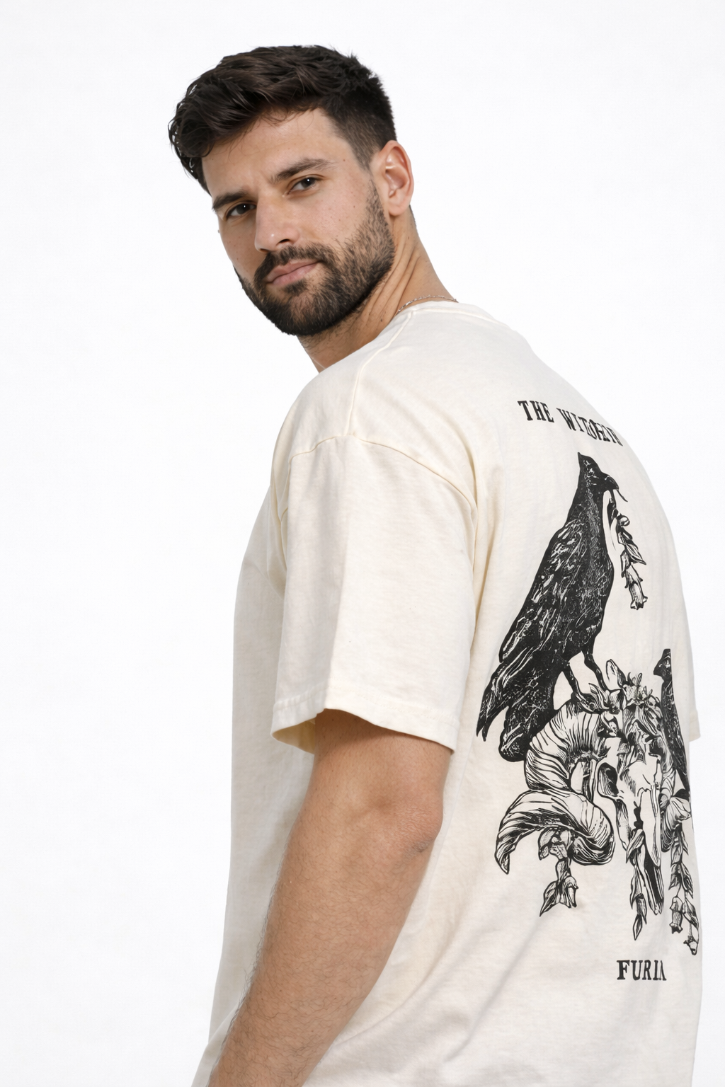THE RITUAL “Witching Hour Furia” Oversized T-Shirt – Off White Edition