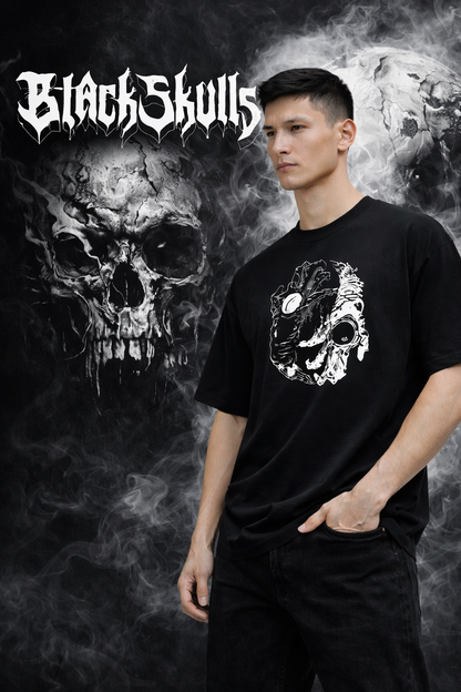 THE RITUAL – BlackSkulls Oversized Tee