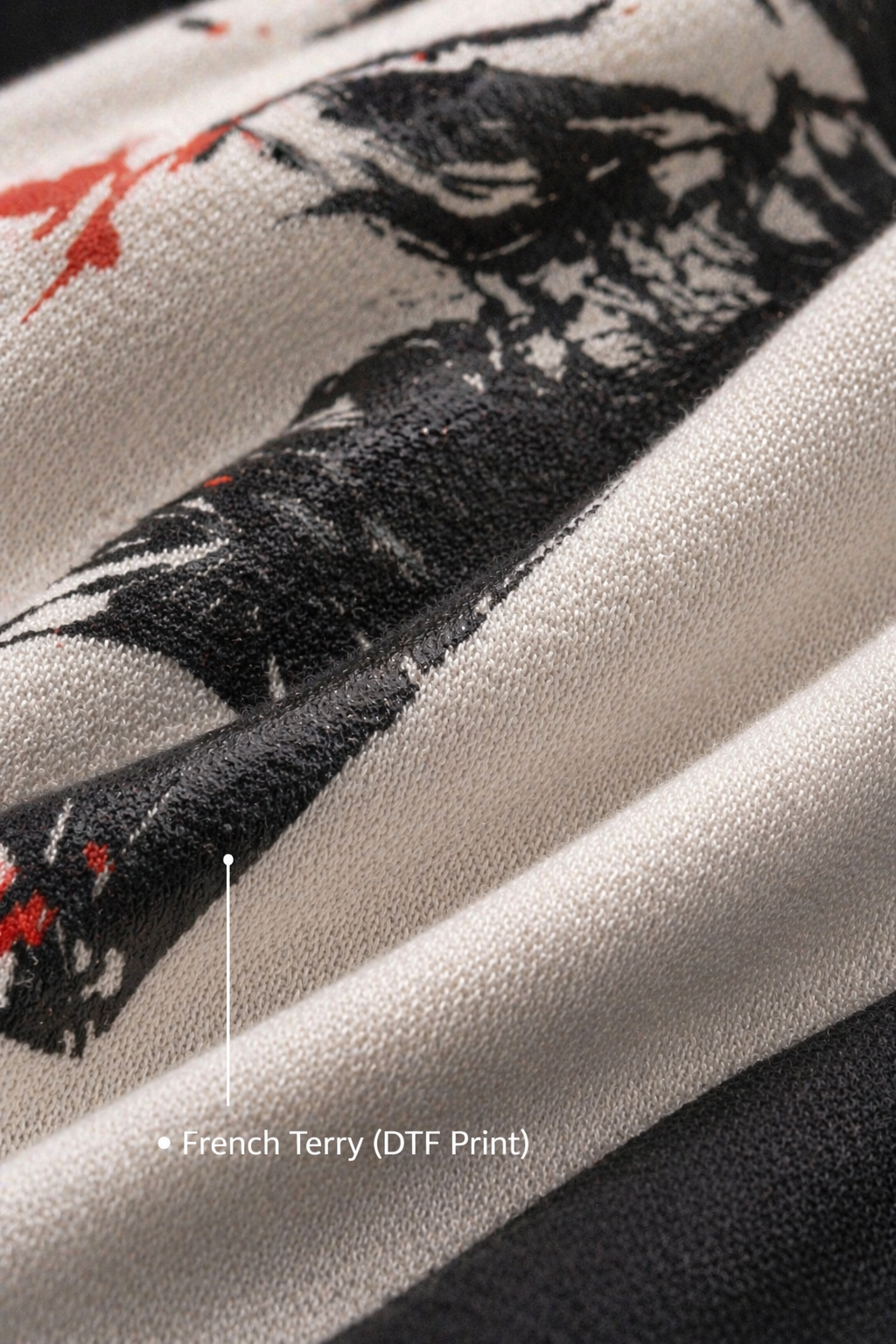THE RITUAL “Titan Rage” Back Graphic Oversized T-Shirt – Sand Beige