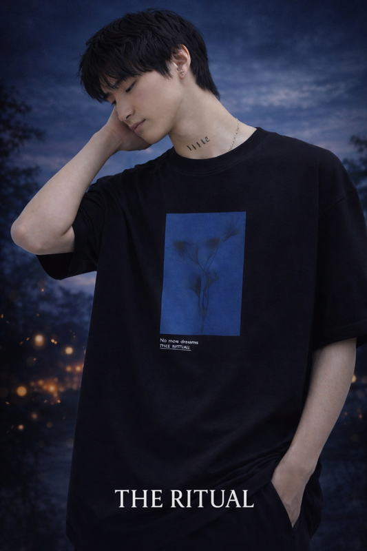 THE RITUAL No More Dreams Graphic Oversized T-Shirt – Premium Black Streetwear