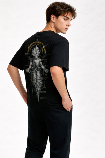 THE RITUAL Warrior Aura Oversized Graphic T-Shirt