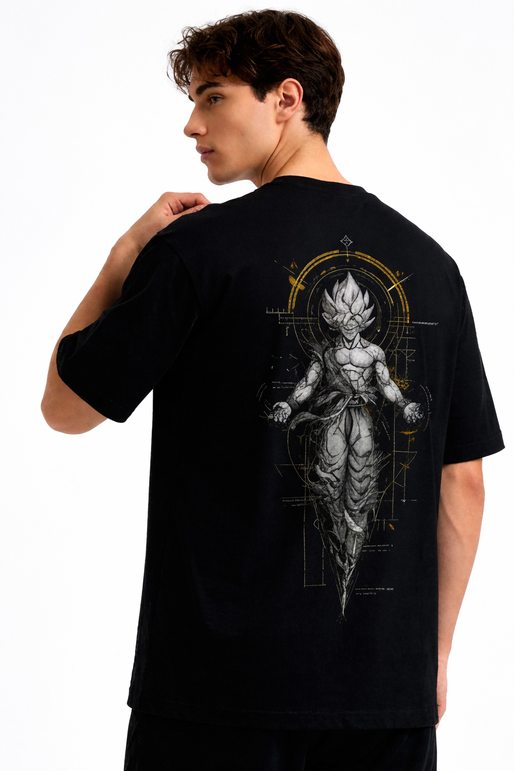 THE RITUAL Warrior Aura Oversized Graphic T-Shirt